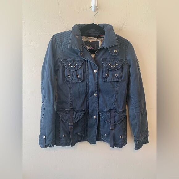 Buffalo David Bitton black corduroy jacket size XS - Picture 2 of 11